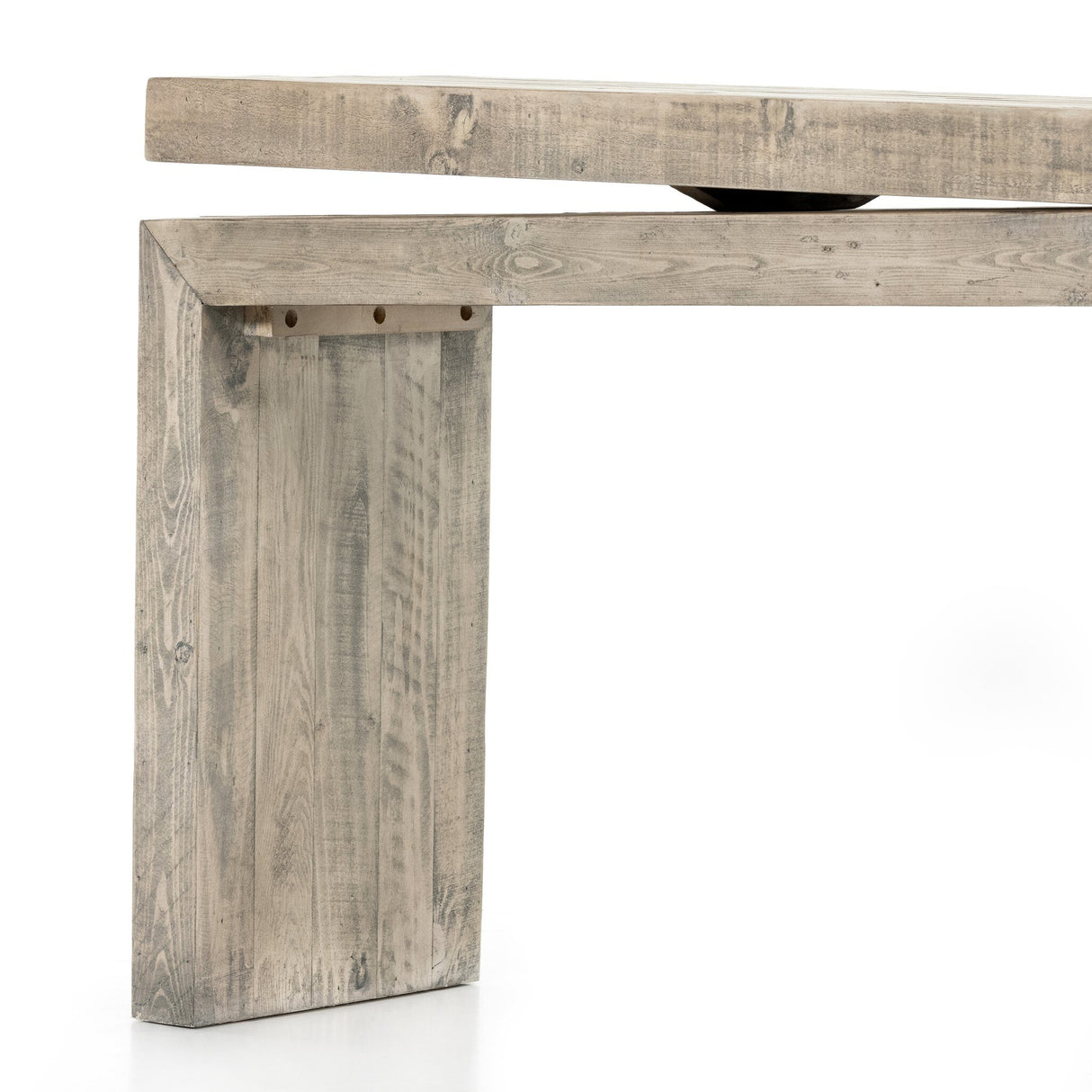 Matthes Console Table - 79" in Weathered Wheat from Four Hands - Luna Furniture