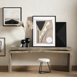 Matthes Console Table - 79" in Weathered Wheat from Four Hands - Luna Furniture