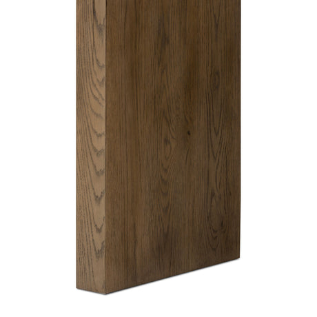 Matthes Console Table - 79" in Rustic Grey Veneer from Four Hands - Luna Furniture