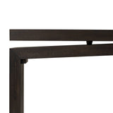 Matthes Console Table - 79" in Smoked Black Veneer from Four Hands - Luna Furniture