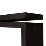 Matthes Console Table - 79" in Smoked Black Veneer from Four Hands - Luna Furniture