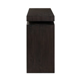 Matthes Console Table - 79" in Smoked Black Veneer from Four Hands - Luna Furniture