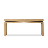Matthes Console Table - 79" in Worn Oak Veneer from Four Hands - Luna Furniture
