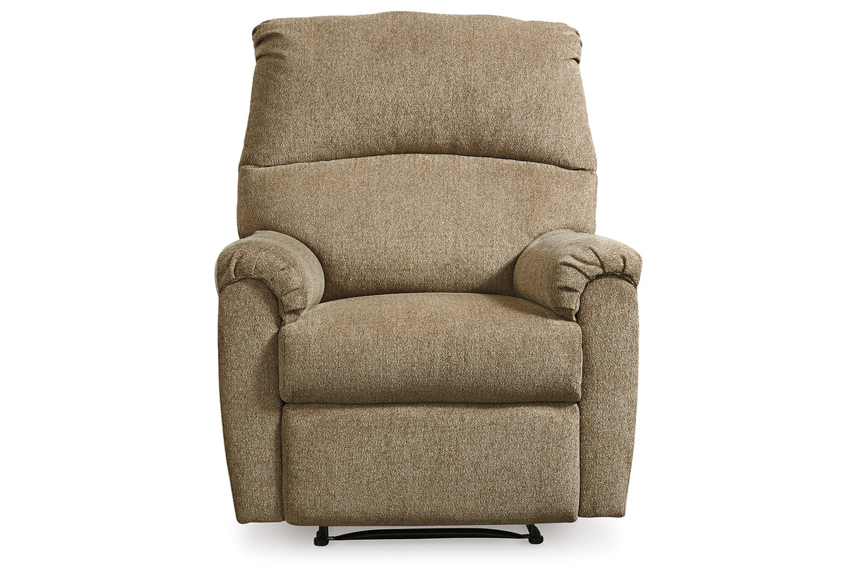 Nerviano Mocha Recliner from Ashley Furniture - Luna Furniture