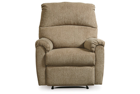 Nerviano Mocha Recliner from Ashley Furniture - Luna Furniture