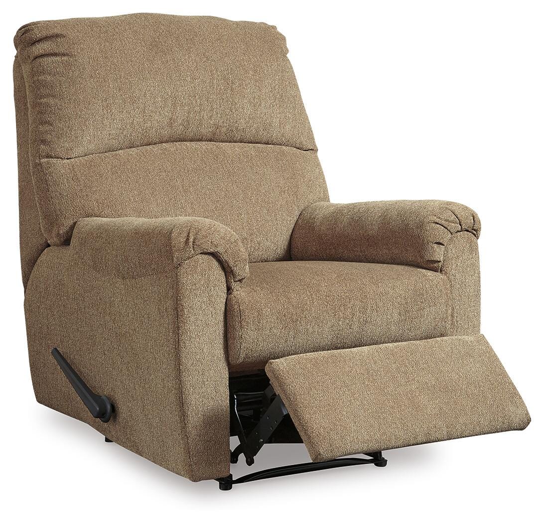 Nerviano Mocha Recliner from Ashley Furniture - Luna Furniture