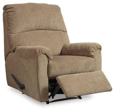 Nerviano Mocha Recliner from Ashley Furniture - Luna Furniture