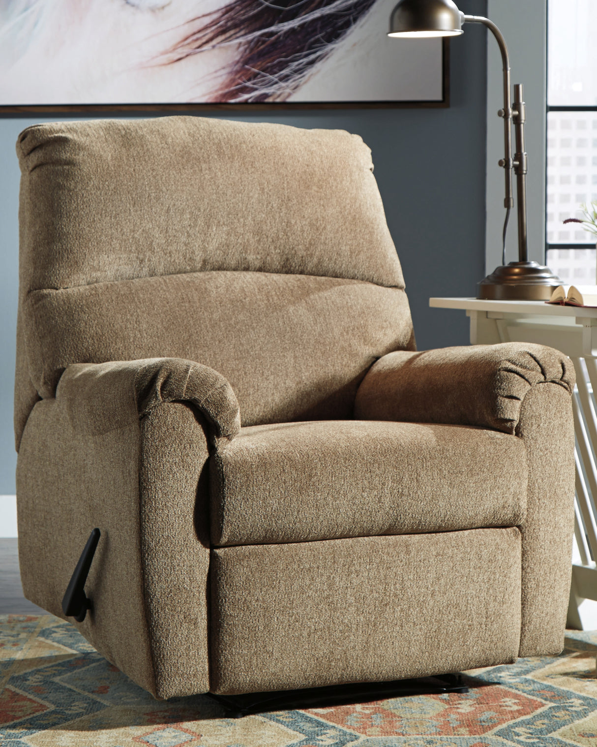 Nerviano Mocha Recliner from Ashley Furniture - Luna Furniture