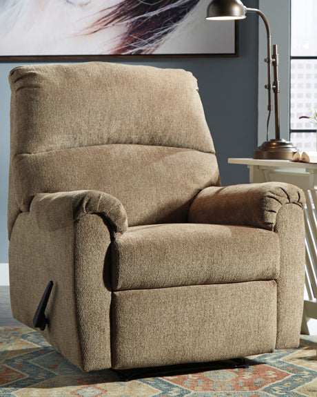 Nerviano Mocha Recliner from Ashley Furniture - Luna Furniture
