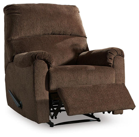 Nerviano Chocolate Recliner from Ashley Furniture - Luna Furniture