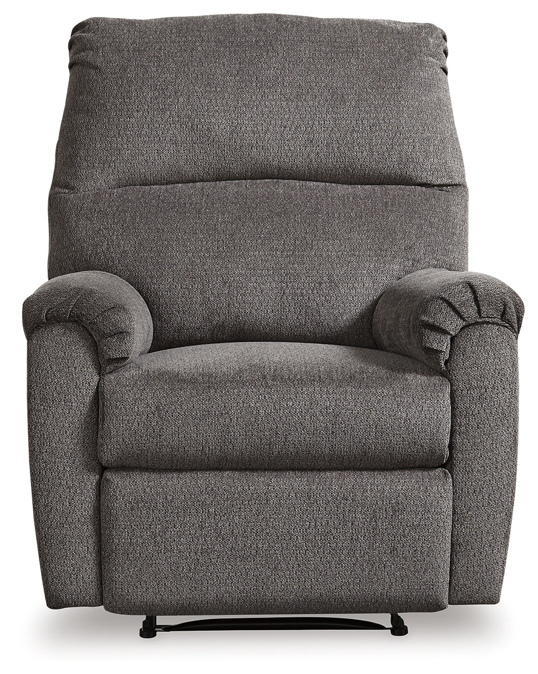 Nerviano Gray Recliner from Ashley Furniture - Luna Furniture