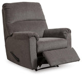 Nerviano Gray Recliner from Ashley Furniture - Luna Furniture