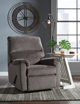 Nerviano Gray Recliner from Ashley Furniture - Luna Furniture
