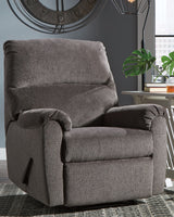 Nerviano Gray Recliner from Ashley Furniture - Luna Furniture