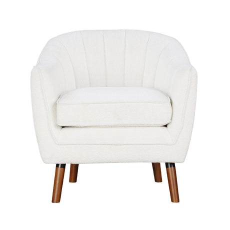 Greta Beige Accent Chair from Homelegance - Luna Furniture