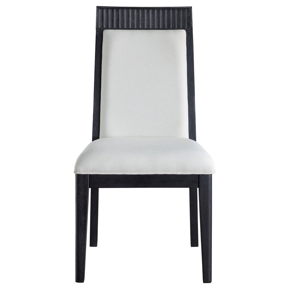 Brookmean Gray and Black Dining Chair, Set of 2 from Coaster - Luna Furniture