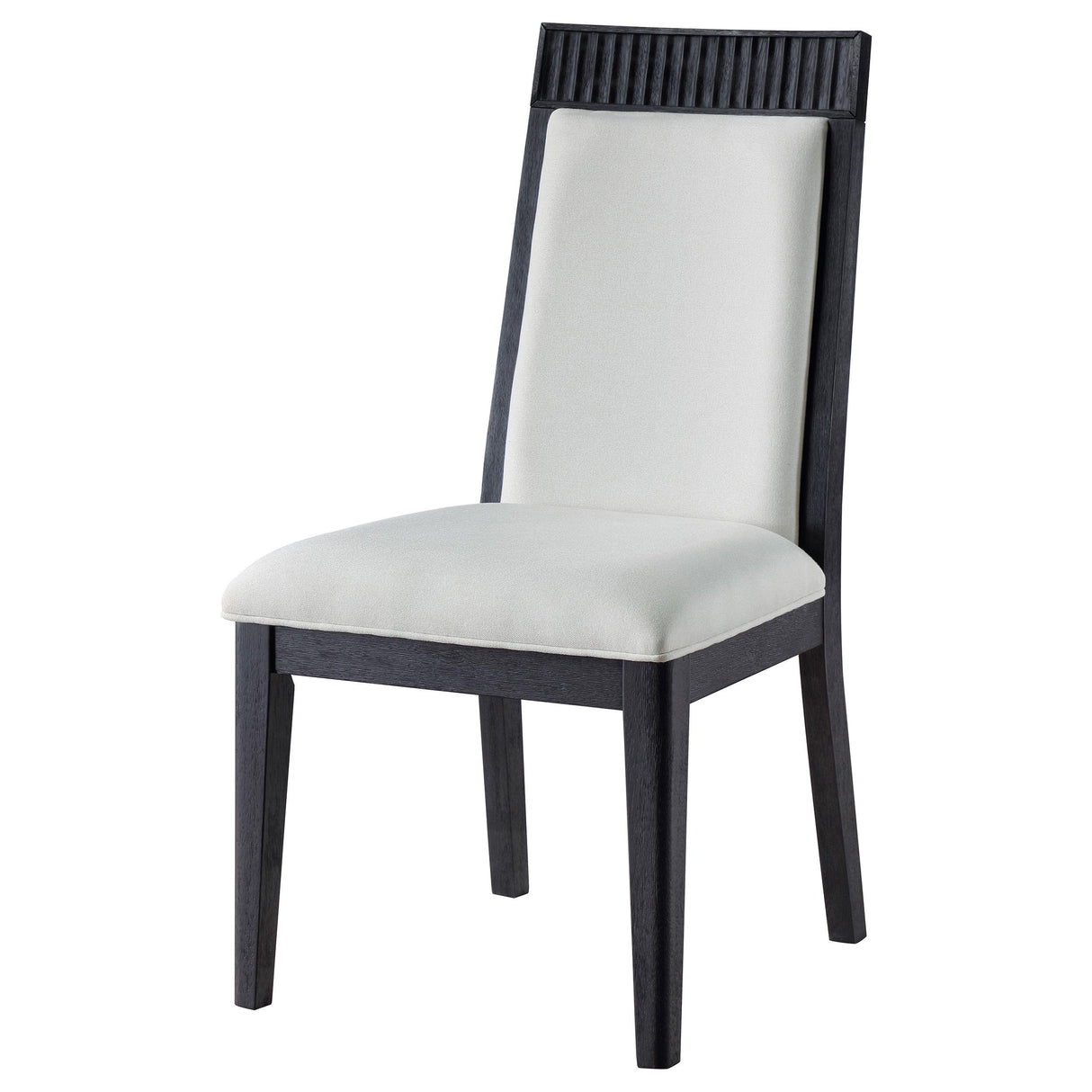 Brookmean Gray and Black Dining Chair, Set of 2 from Coaster - Luna Furniture