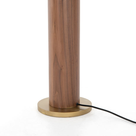 Astrid Floor Lamp in Dark Walnut from Four Hands - Luna Furniture