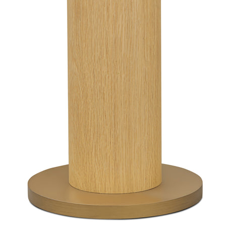 Astrid Floor Lamp in Light Oak Veneer from Four Hands - Luna Furniture