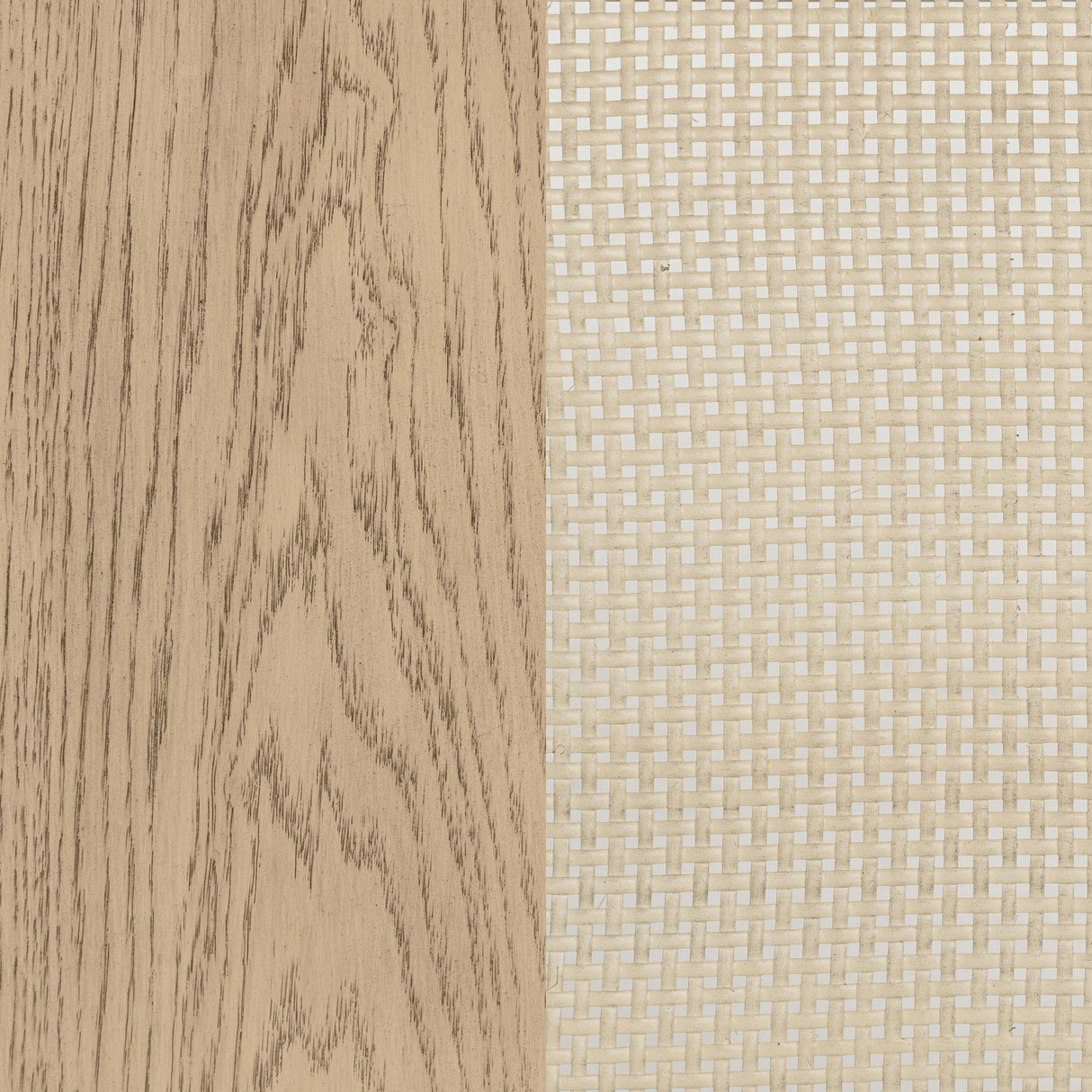 Kailani Beige Oak 4-Door Cane Sideboard Buffet Cabinet from Coaster - Luna Furniture