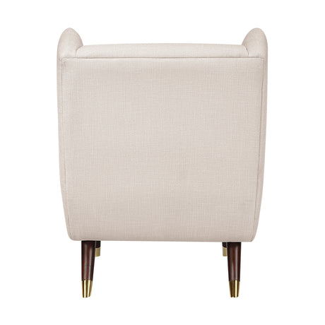 Cutler White Accent Chair from Homelegance - Luna Furniture