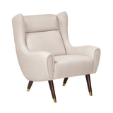 Greta Beige Accent Chair from Homelegance - Luna Furniture
