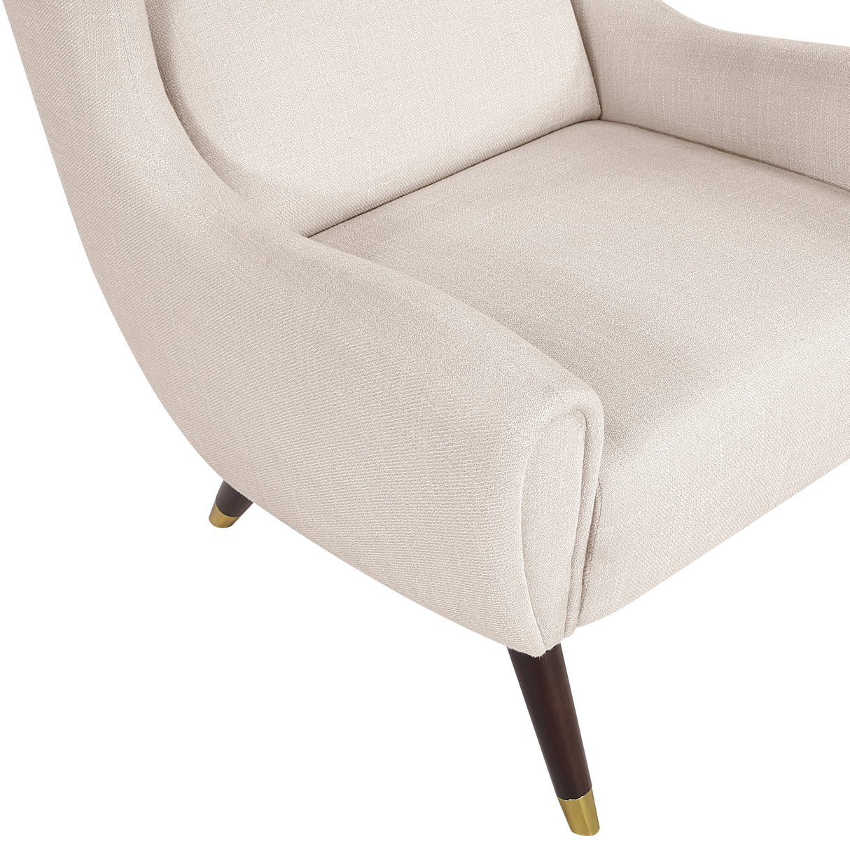 Greta Beige Accent Chair from Homelegance - Luna Furniture