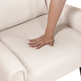 Greta Beige Accent Chair from Homelegance - Luna Furniture