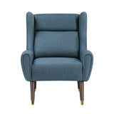 Greta Blue Accent Chair from Homelegance - Luna Furniture