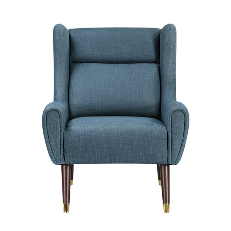 Greta Blue Accent Chair from Homelegance - Luna Furniture