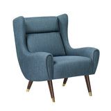 Greta Blue Accent Chair from Homelegance - Luna Furniture