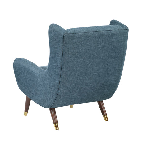Greta Blue Accent Chair from Homelegance - Luna Furniture