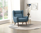 Greta Blue Accent Chair from Homelegance - Luna Furniture