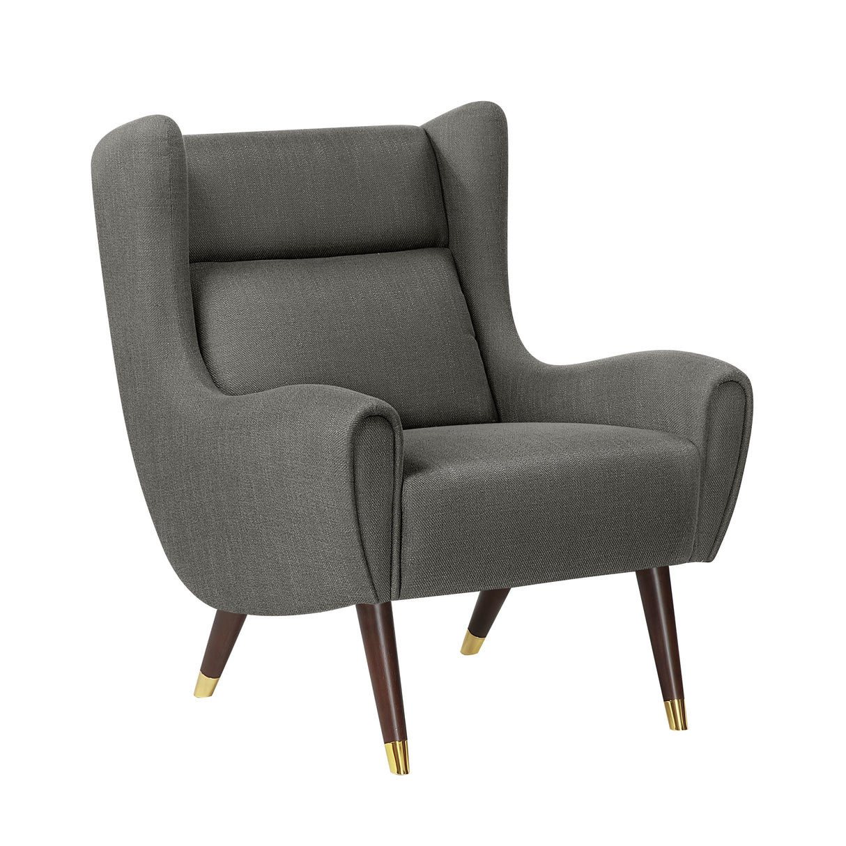 Greta Dark Gray Accent Chair from Homelegance - Luna Furniture