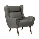 Greta Dark Gray Accent Chair from Homelegance - Luna Furniture