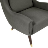 Greta Dark Gray Accent Chair from Homelegance - Luna Furniture