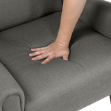 Greta Dark Gray Accent Chair from Homelegance - Luna Furniture