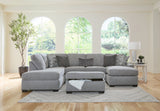 Signature Dove Double Chaise Sectional from Happy Homes - Luna Furniture