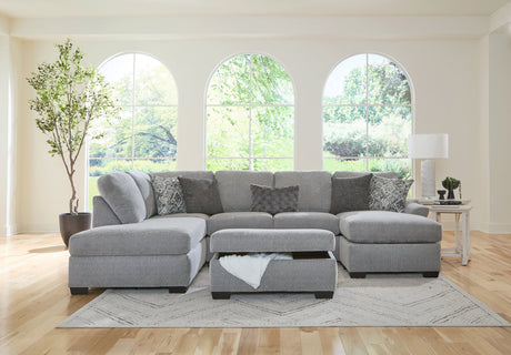 Signature Dove Double Chaise Sectional from Happy Homes - Luna Furniture
