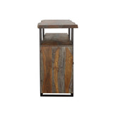 Ditman Gray Sheesham 4-Door Solid Wood Sideboard Buffet from Coaster - Luna Furniture