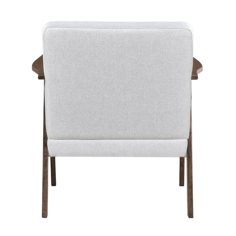 Omara Dark Gray Accent Chair from Homelegance - Luna Furniture