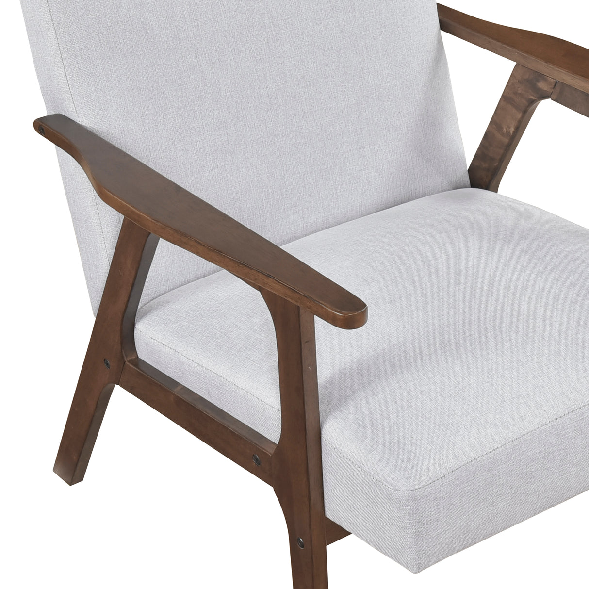 Omara Dark Gray Accent Chair from Homelegance - Luna Furniture