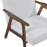 Omara Dark Gray Accent Chair from Homelegance - Luna Furniture