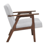 Omara Dark Gray Accent Chair from Homelegance - Luna Furniture