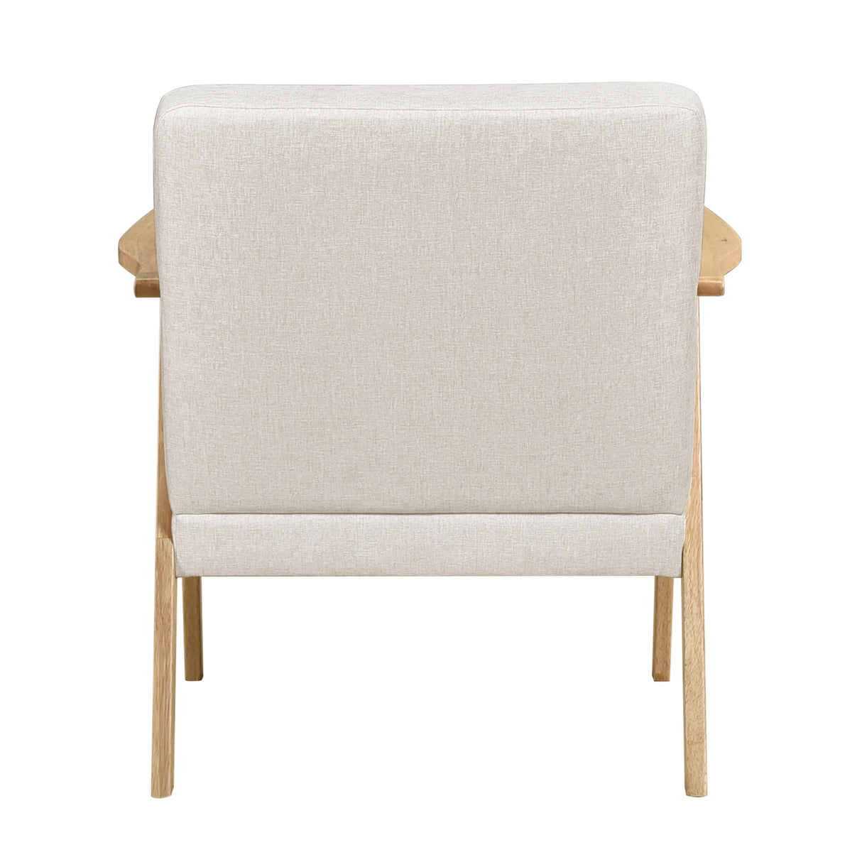 Omara Natural Blue Accent Chair from Homelegance - Luna Furniture