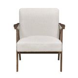 Omara Beige Accent Chair from Homelegance - Luna Furniture
