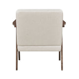 Omara Beige Accent Chair from Homelegance - Luna Furniture