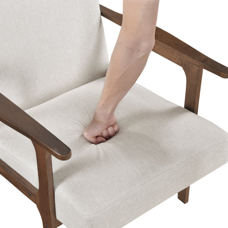 Omara Beige Accent Chair from Homelegance - Luna Furniture