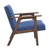 Omara Blue Accent Chair from Homelegance - Luna Furniture