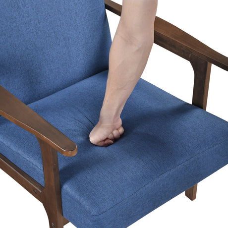 Omara Blue Accent Chair from Homelegance - Luna Furniture